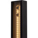 Raven LED 10 inch Textured Matte Black Outdoor Wall Sconce