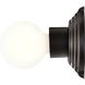 Brentwood 3 Light 18 inch Mahogany Bronze Vanity Light Wall Light