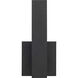 Raven LED 10 inch Textured Matte Black Outdoor Wall Sconce