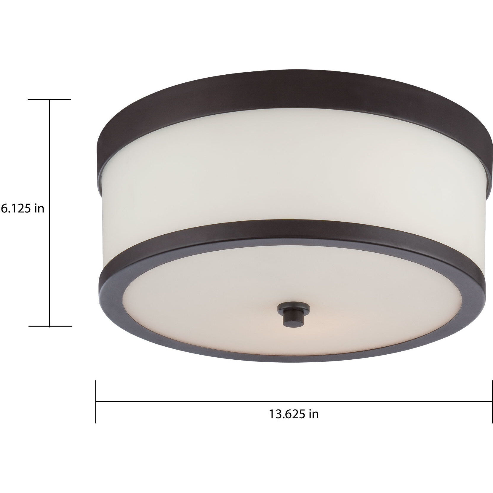 Celine 2 Light 13.63 inch Venetian Bronze Flush Mount Ceiling Light