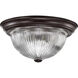 Brentwood 2 Light 13 inch Old Bronze Flush Mount Ceiling Light