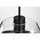 Edmond LED 17 inch Matte Black Pendant Ceiling Light