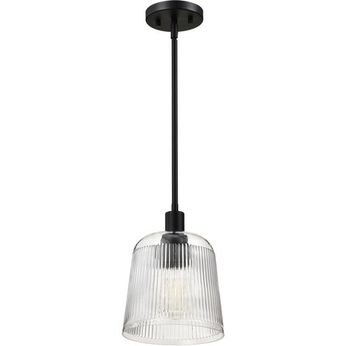 Grayson 8 inch Matte Black Pendant Ceiling Light