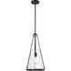 Valentine 12 inch Black Pendant Ceiling Light