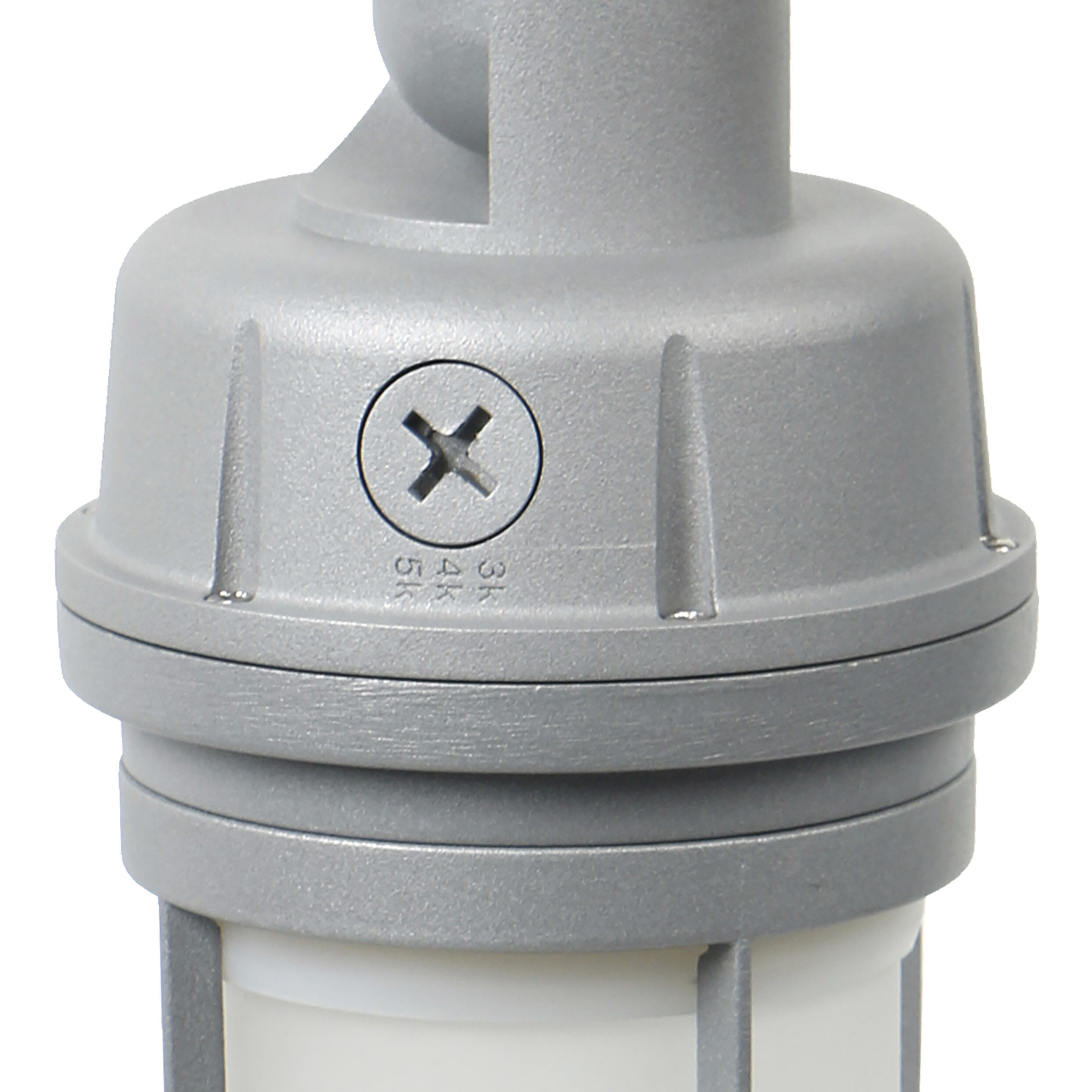 Brentwood LED Gray Linear Ceiling Light, Vapor Proof