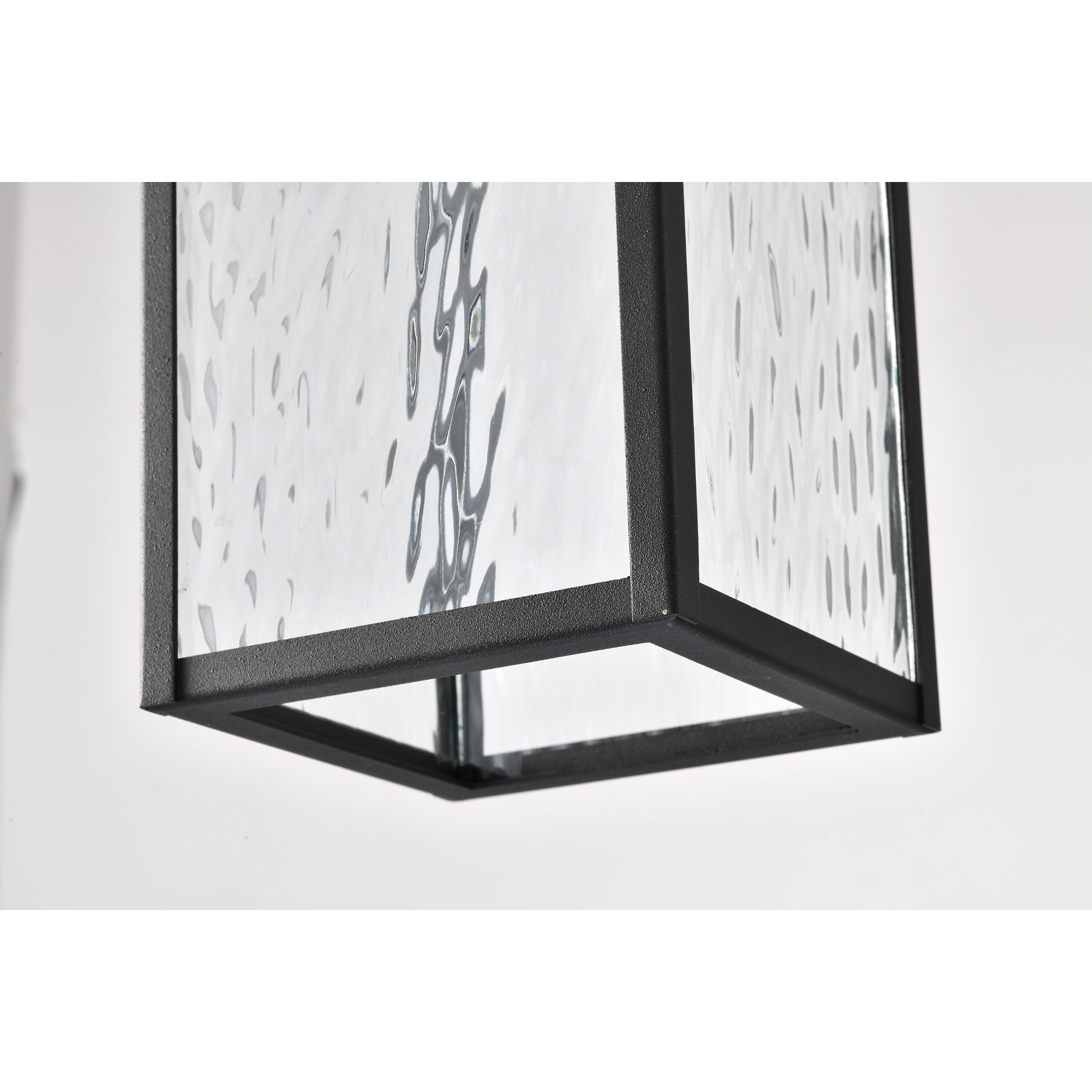 Austen LED Matte Black Outdoor Hanging Fixture