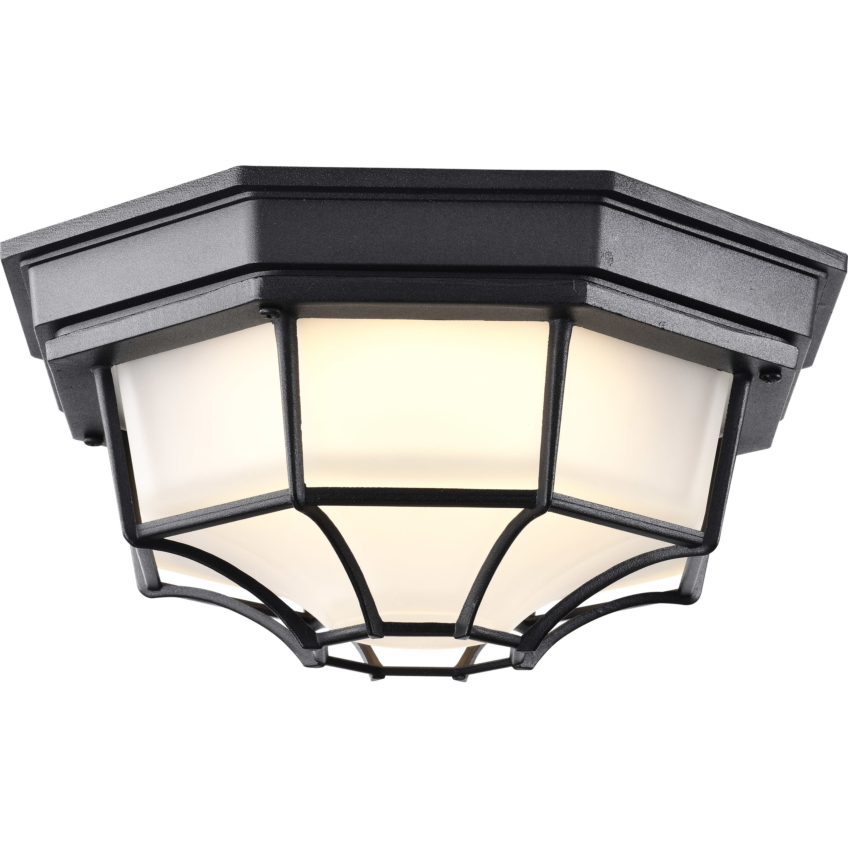 Brentwood LED 5 inch Black Bulkhead