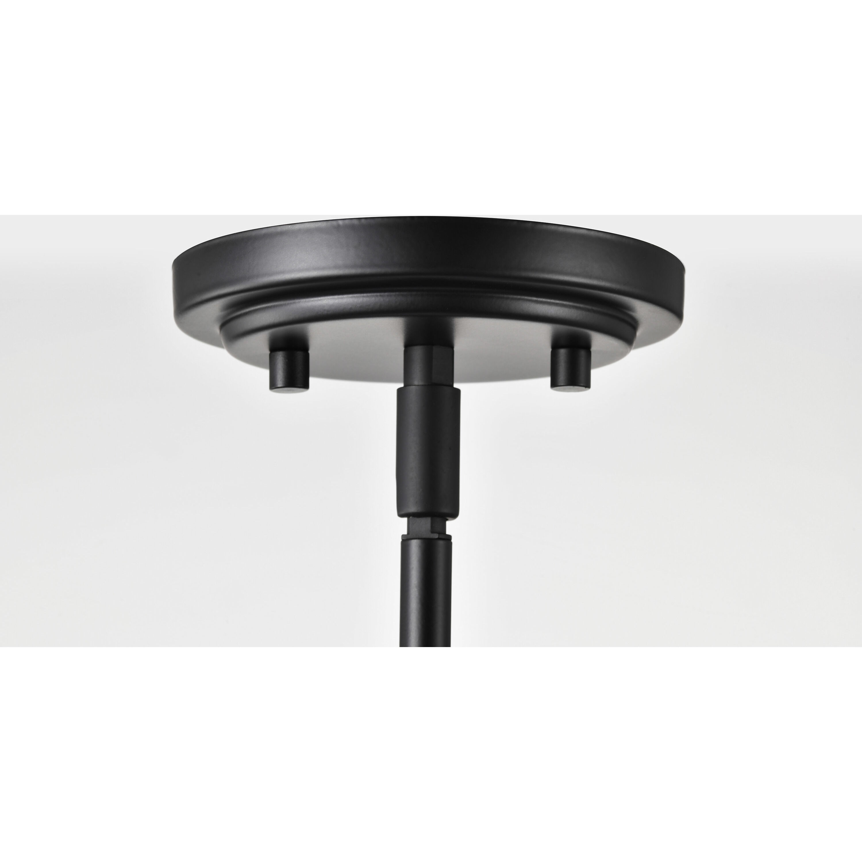Russel 10 inch Matte Black Pendant Ceiling Light