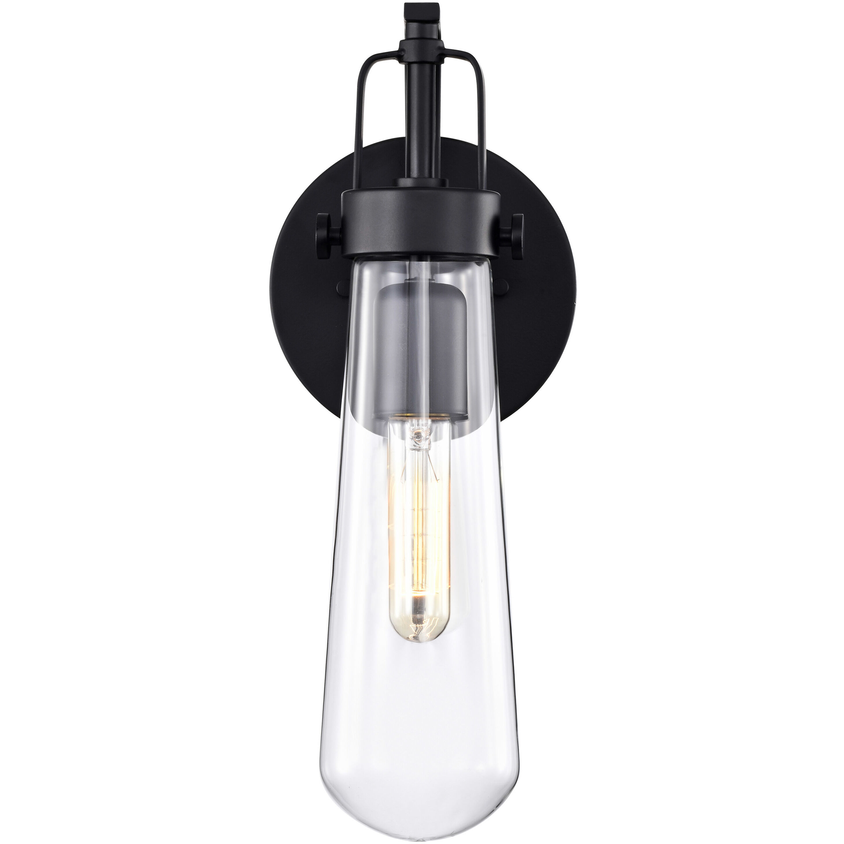 Beaker 1 Light 6 inch Aged Bronze Wall Sconce Wall Light