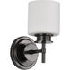 Warren 1 Light 5 inch Gun Metal Vanity Light Wall Light