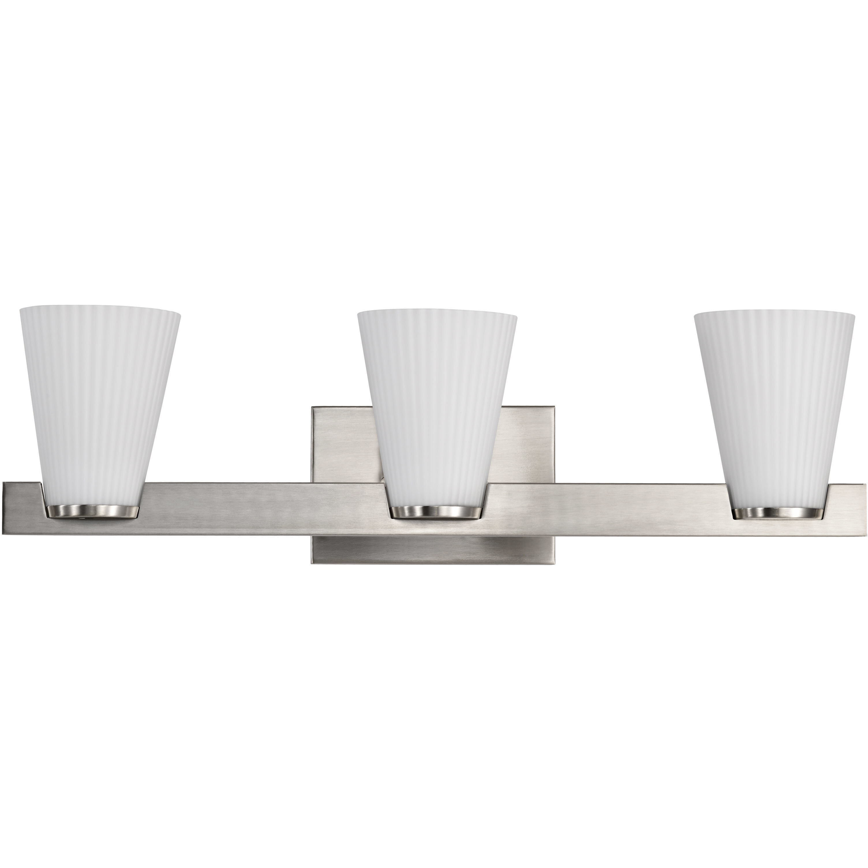 Royale 24 inch Brushed Nickel Vanity Wall Light