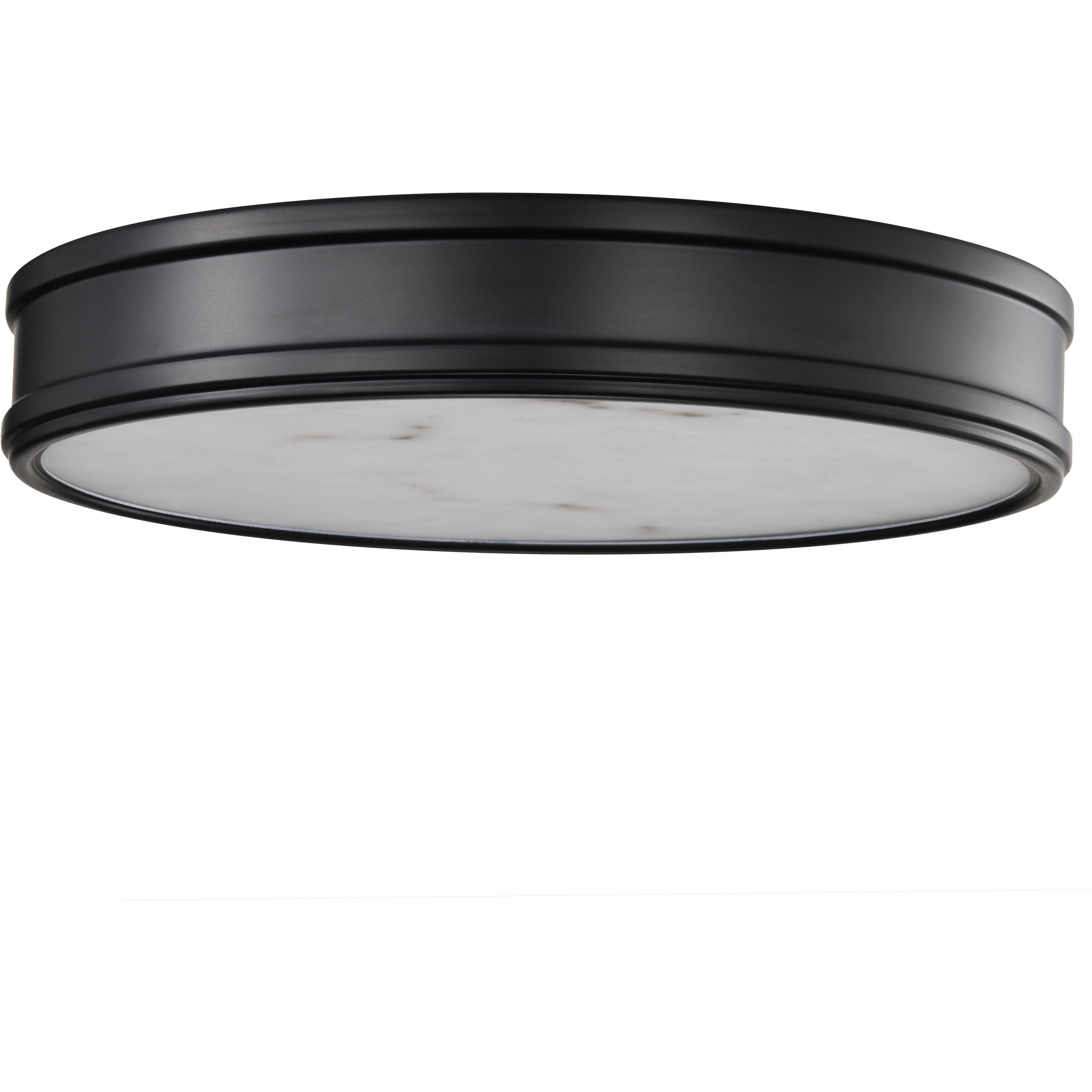 Kendall LED 14.25 inch Matte Black Flush Mount Ceiling Light