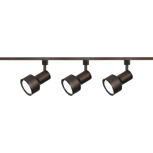 Brentwood 3 Light 120V Russet Bronze Track Kit Ceiling Light