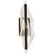 Geneva LED 6.75 inch Matte Black Vanity Light Wall Light
