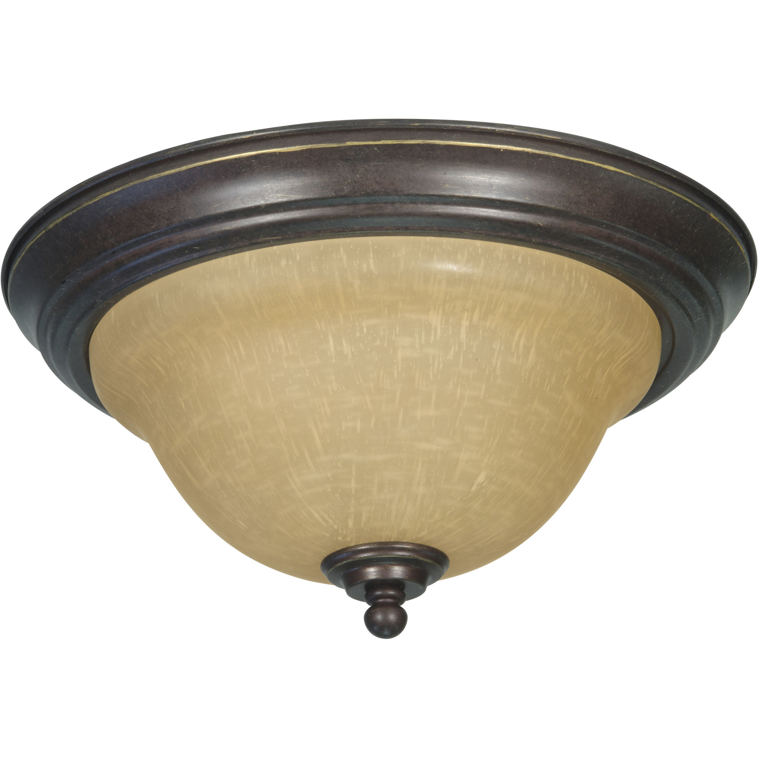 Champagne bronze flush mount light sale