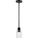 Clarksville 4 inch Matte Black Pendant Ceiling Light