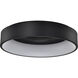 Orbit LED 23.5 inch Black Flush Mount Ceiling Light