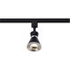 Brentwood 1 Light 120 Matte Black and Brushed Nickel Track Lighting Ceiling Light