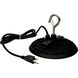 Hi-Pro LED 8.27 inch Black Shop Light Ceiling Light