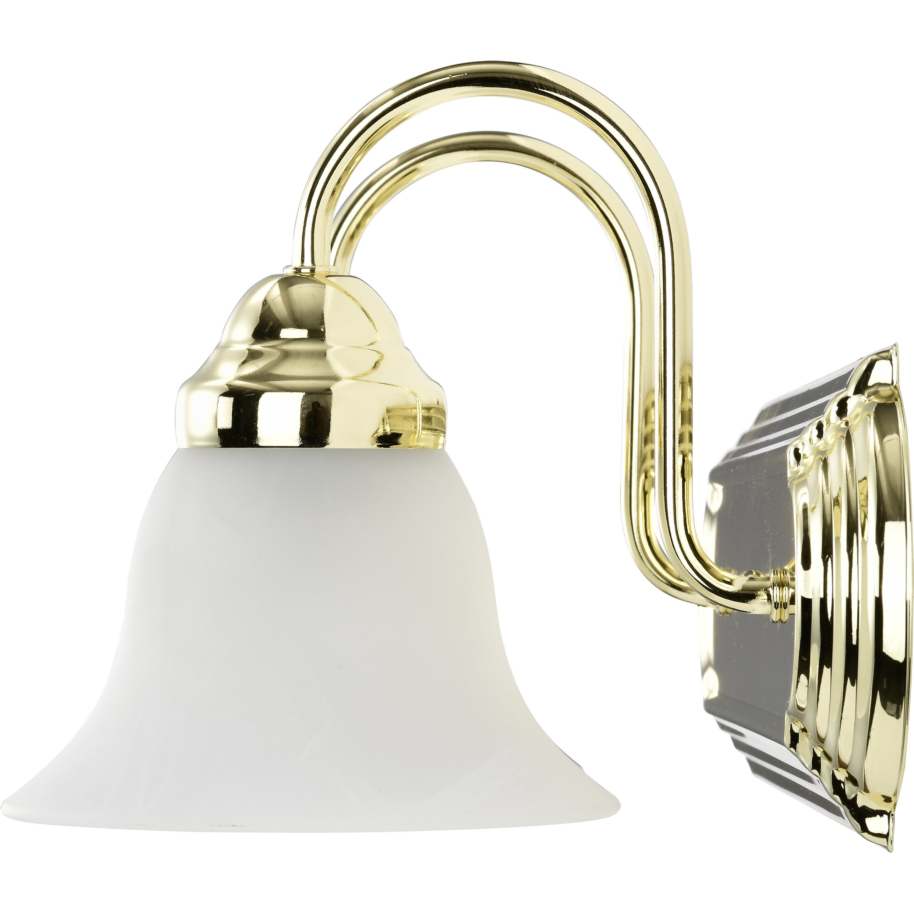 Ballerina 2 Light 18 inch Polished Brass Vanity Light Wall Light