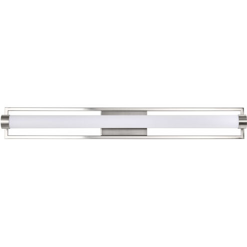Canal LED 36 inch Brushed Nickel Bath Vanity Light Wall Light