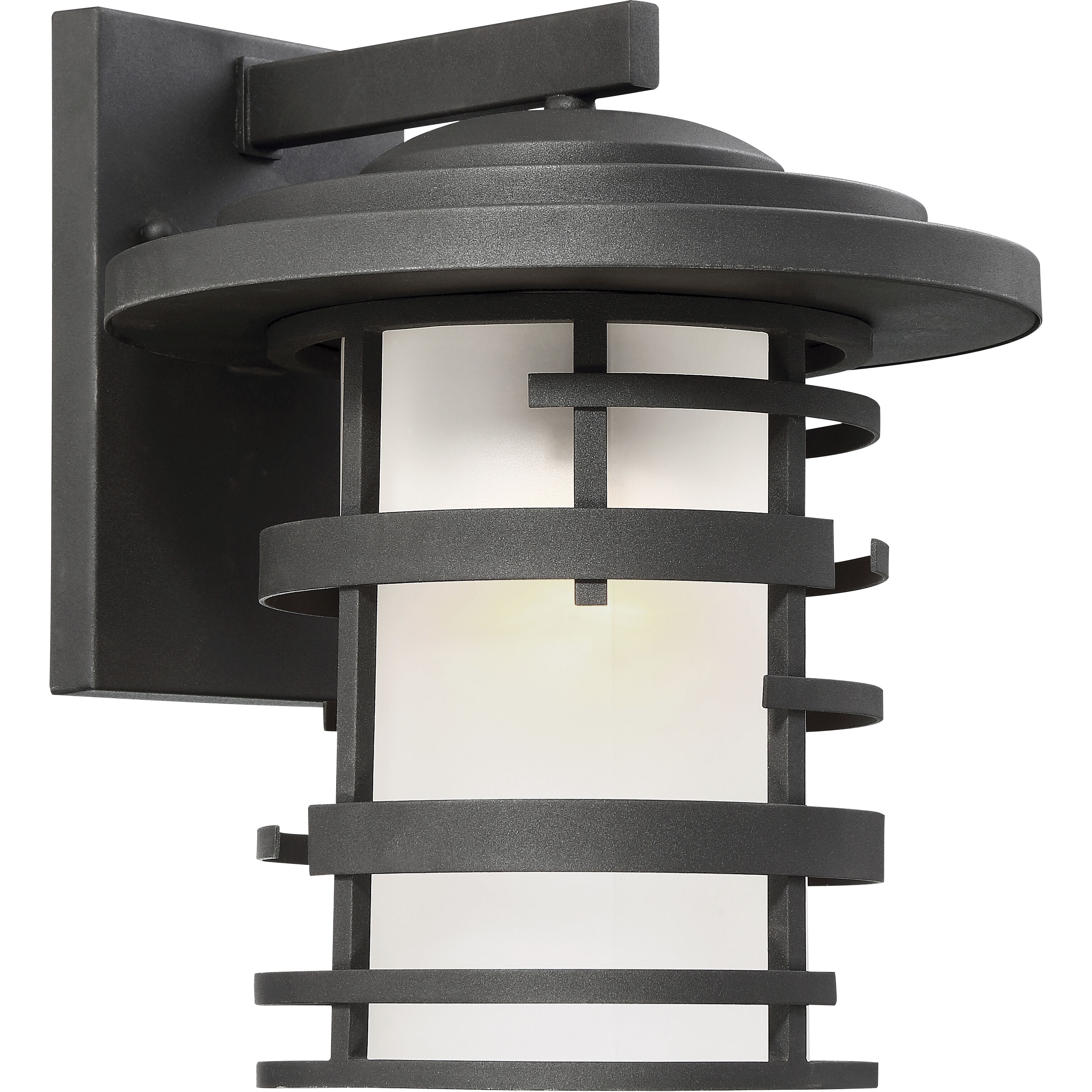 Lansing 1 Light 13 inch Textured Black Outdoor Wall Mount