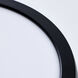 Blink LED 9 inch Black Flush Mount Ceiling Light
