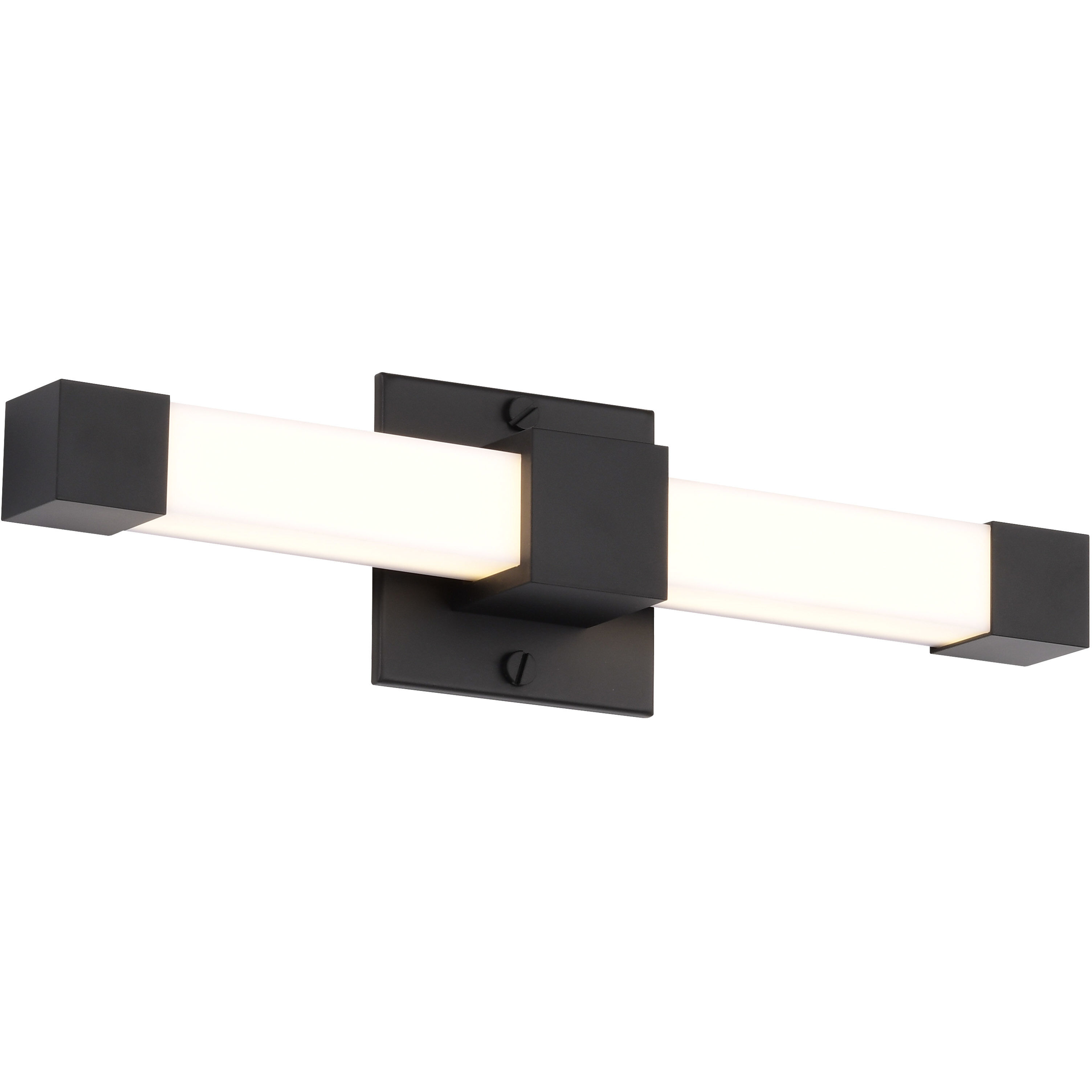 Brightwyn LED 16 inch Matte Black Vanity Wall Light