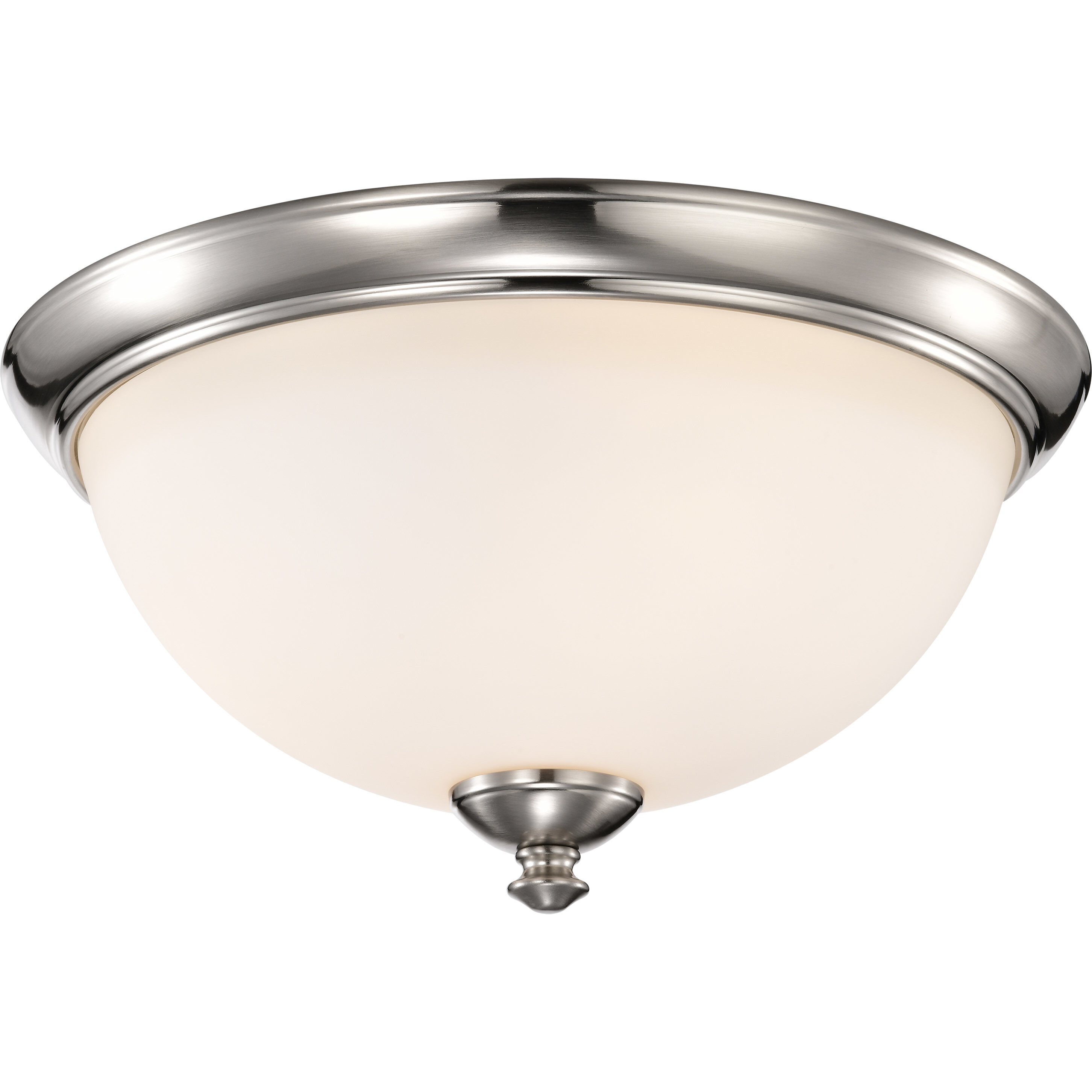 Patton 3 Light 16 inch Brushed Nickel Flush Mount Ceiling Light