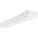 Brentwood LED White Linear Strip Ceiling Light, Strip Fixture
