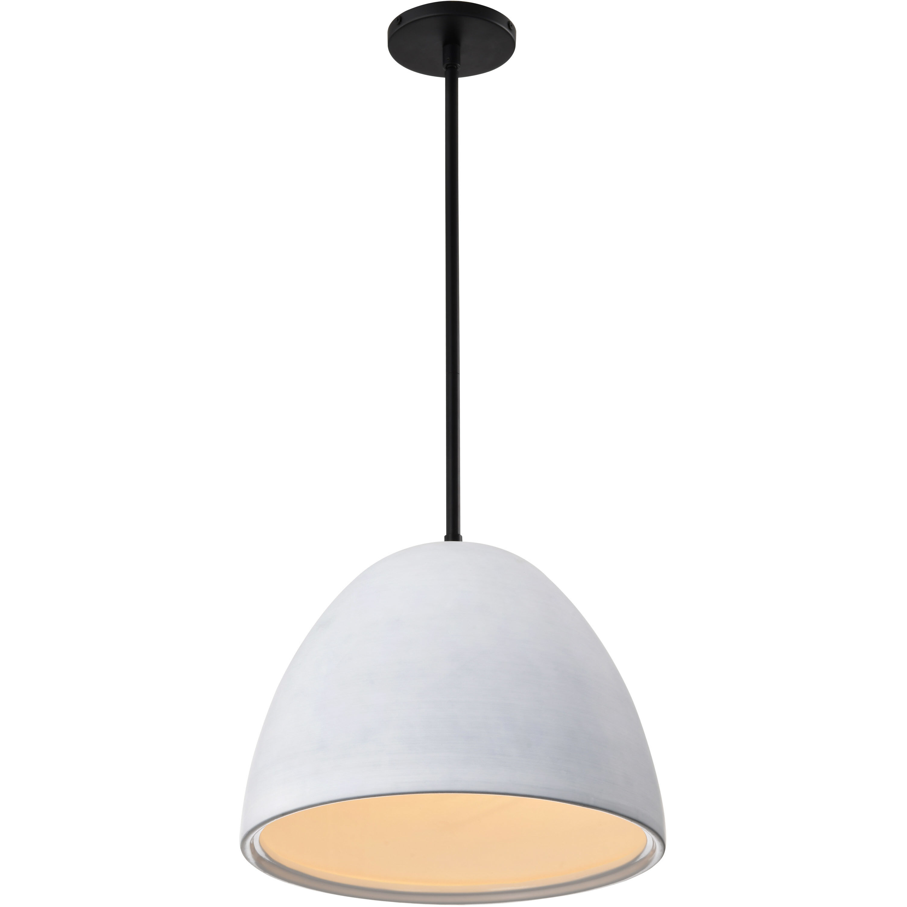 Collins 14 inch Matte Black Pendant Ceiling Light