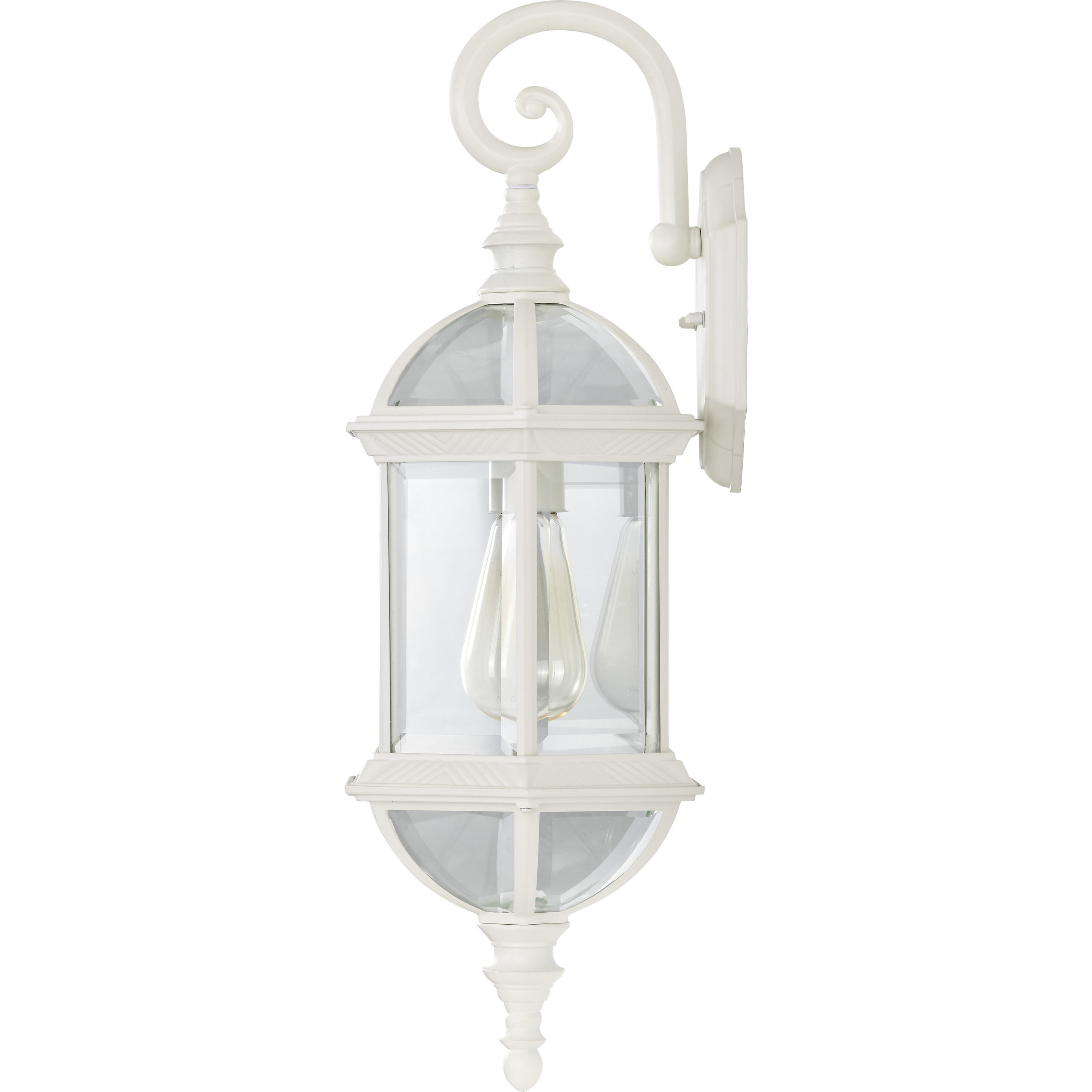 Boxwood 1 Light 22 inch White Outdoor Wall Lantern