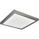 Blink LED 9 inch Brushed Nickel Edge Lit Ceiling Light