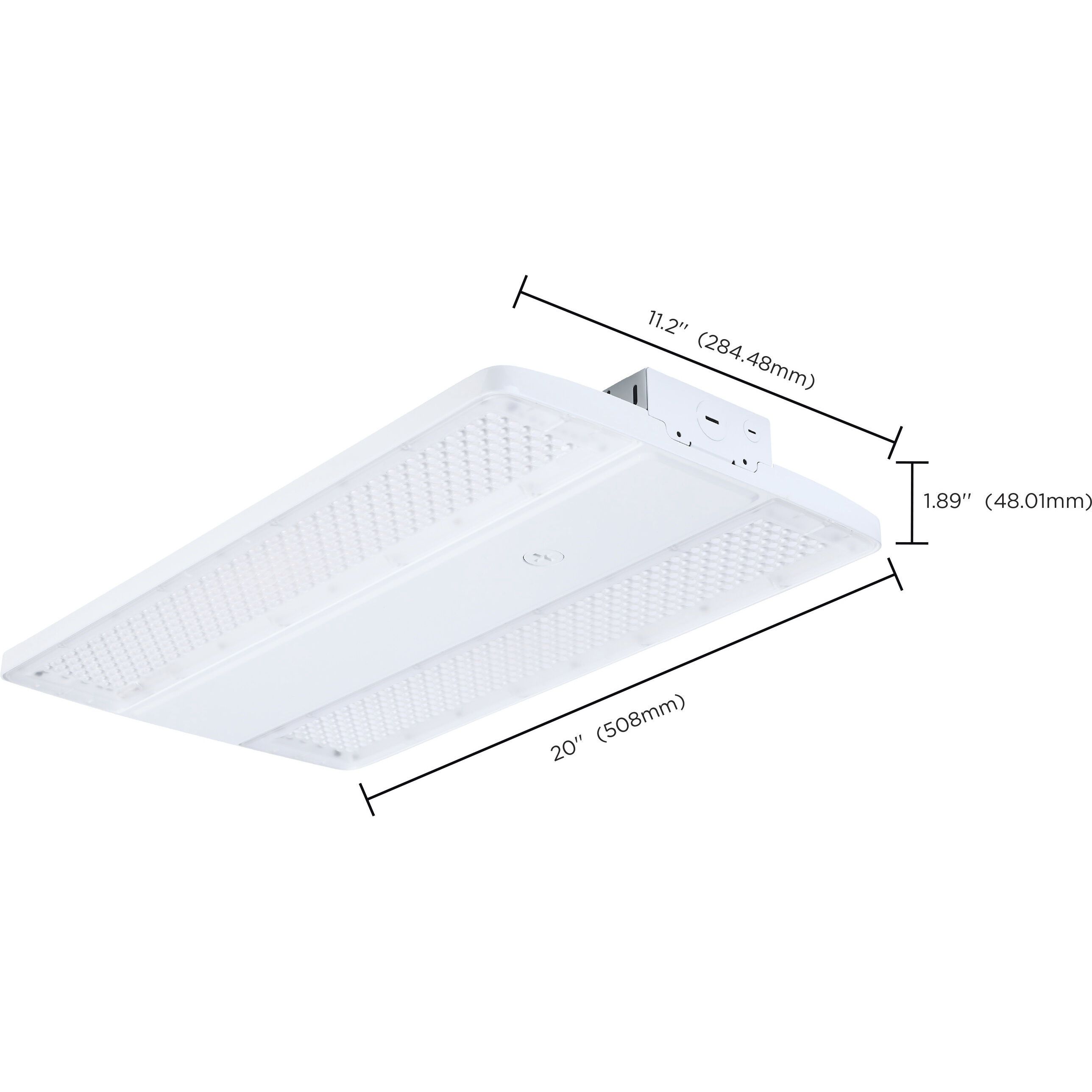 ColorQuick;PowerQuick LED 20 inch White Linear Ceiling Light