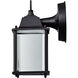 Brentwood LED 9 inch Black Outdoor Wall Mount
