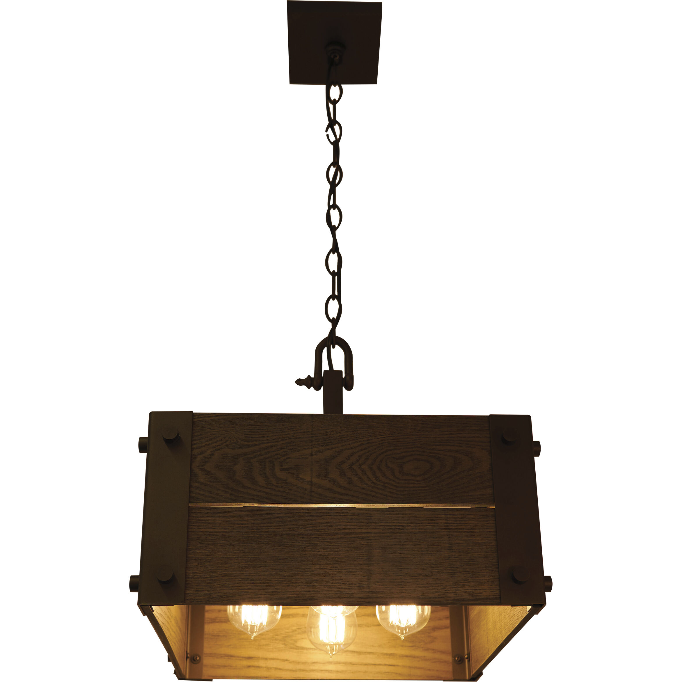 Winchester 4 Light 15 inch Bronze Pendant Ceiling Light