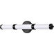 Kagen LED 25.58 inch Matte Black Bath Vanity Light Wall Light