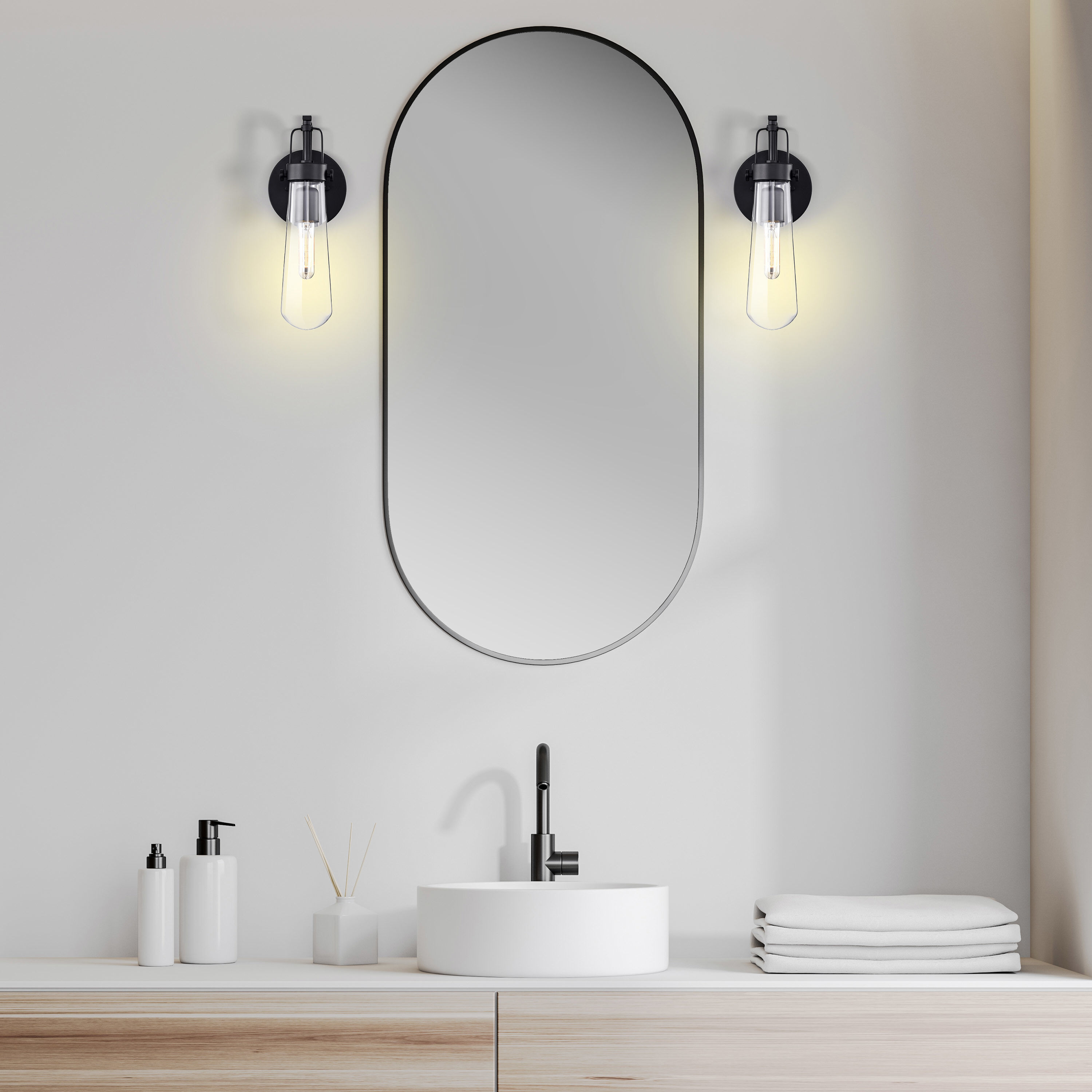 Beaker 1 Light 6 inch Aged Bronze Wall Sconce Wall Light