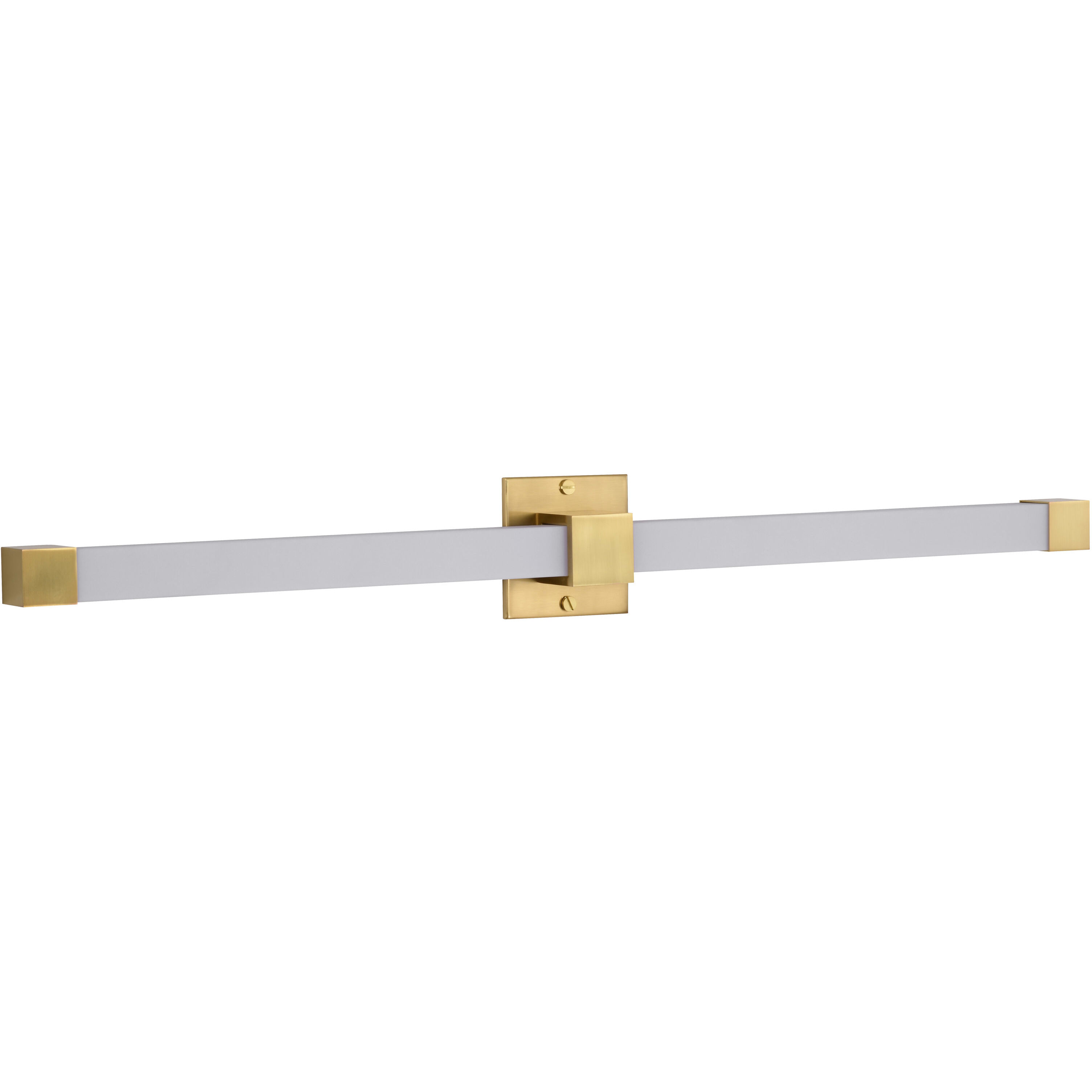 Brightwyn LED 35 inch Brushed Brass Vanity Wall Light