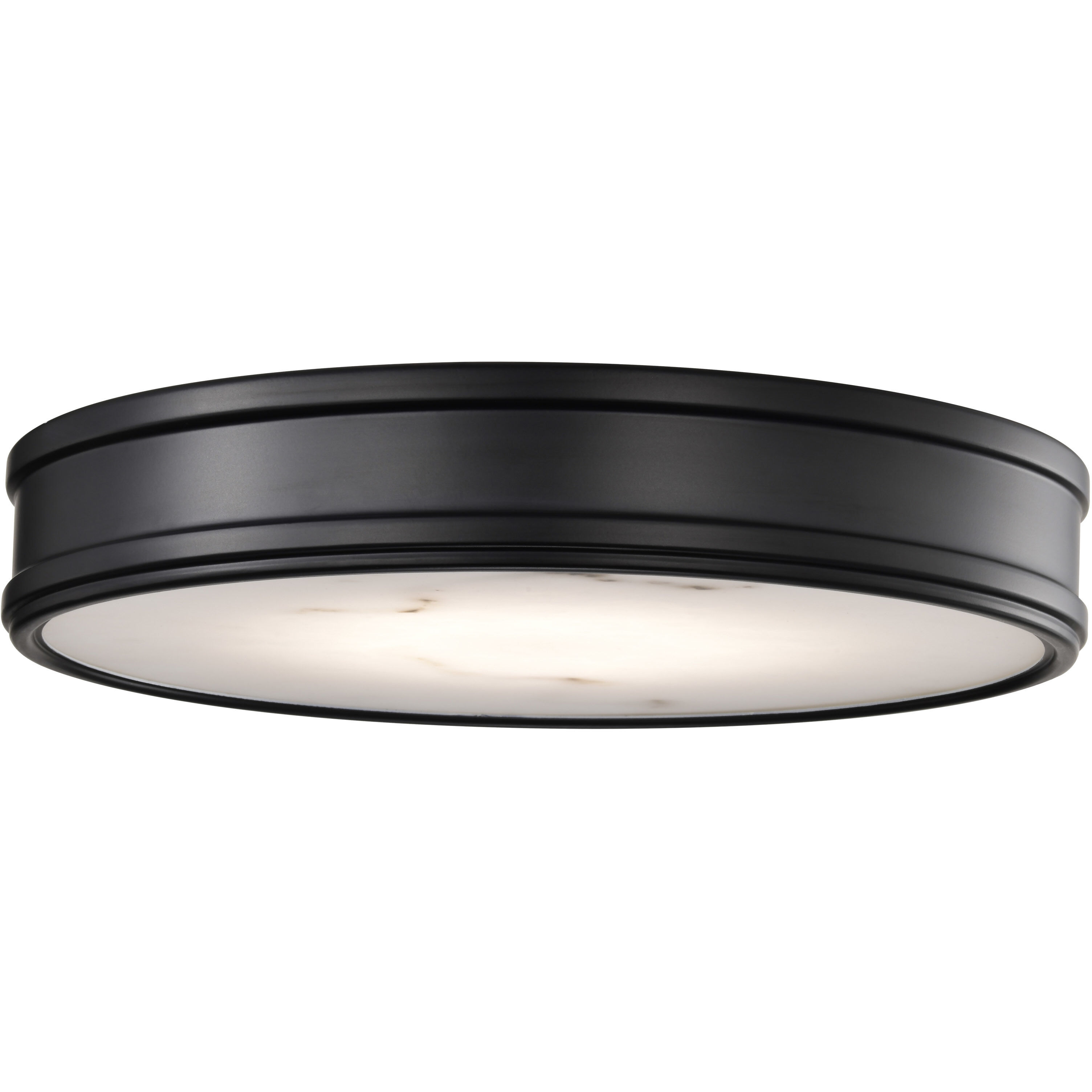 Kendall LED 14.25 inch Matte Black Flush Mount Ceiling Light
