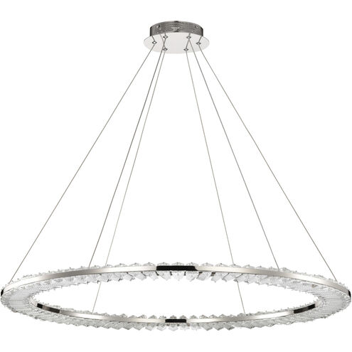 Nova LED 35.88 inch Polished Nickel Pendant Ceiling Light