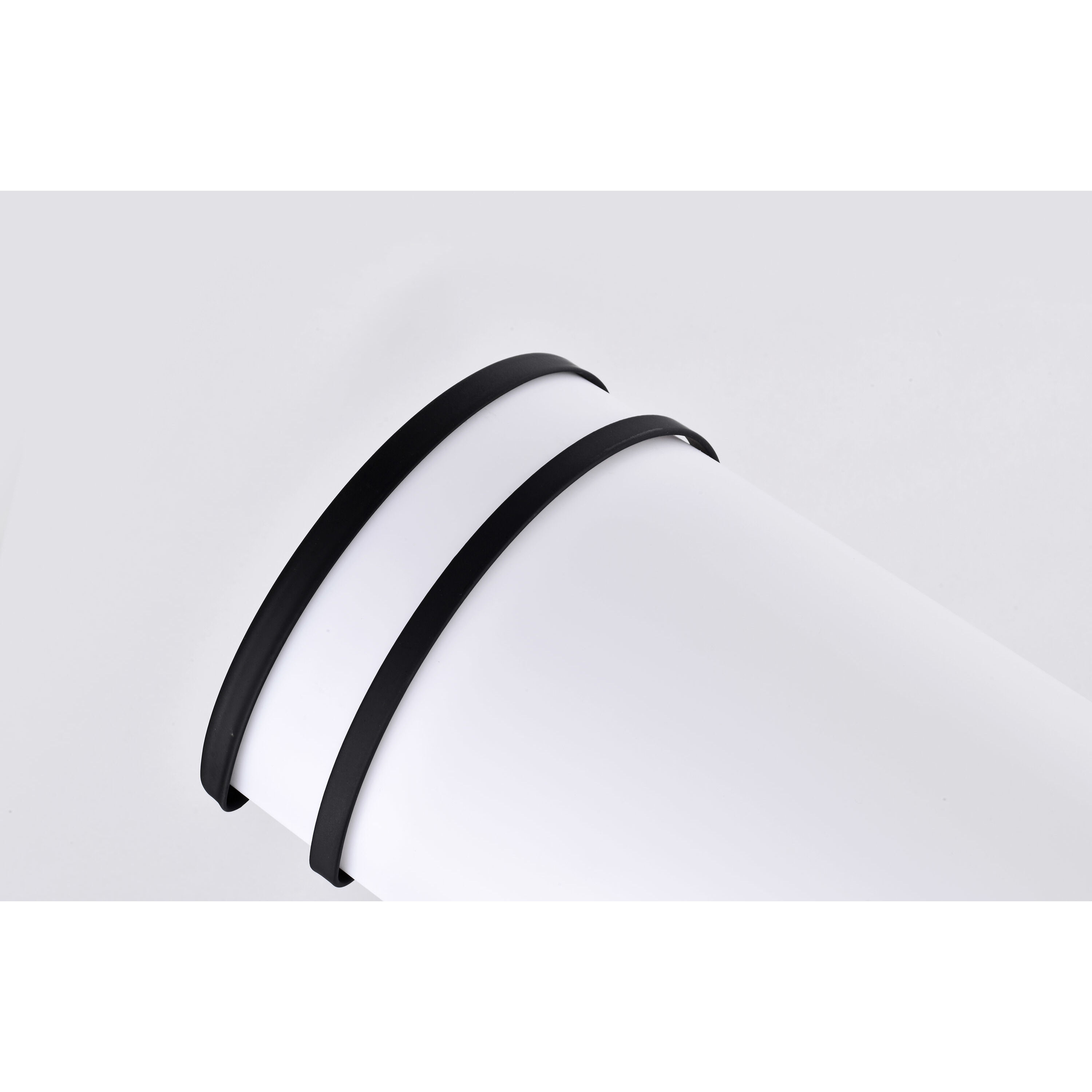 Glamour LED 49 inch Matte Black Vanity Light Wall Light