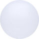 ColorQuick LED 11.02 inch White Flush Mount Ceiling Light