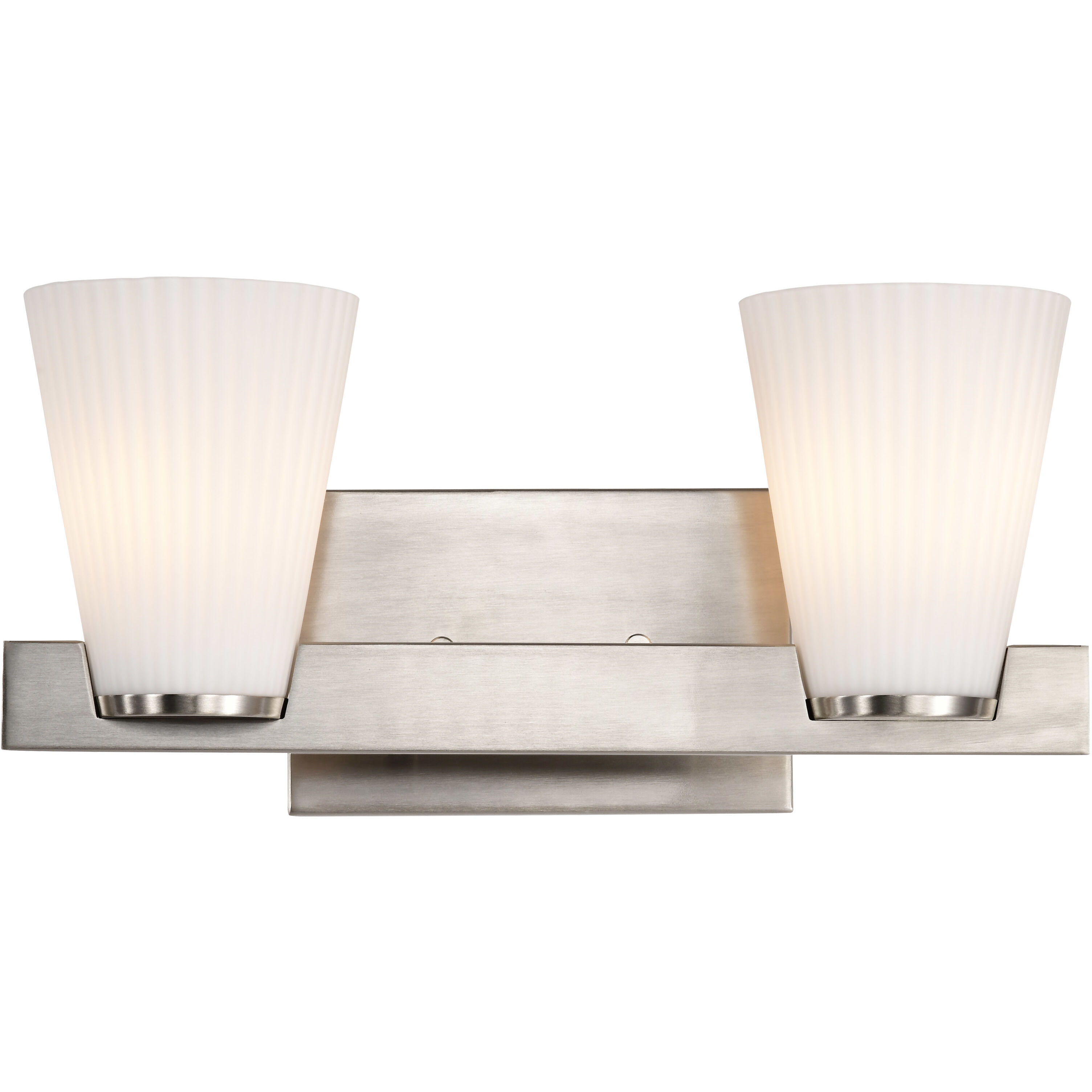 Royale 14.63 inch Brushed Nickel Vanity Wall Light