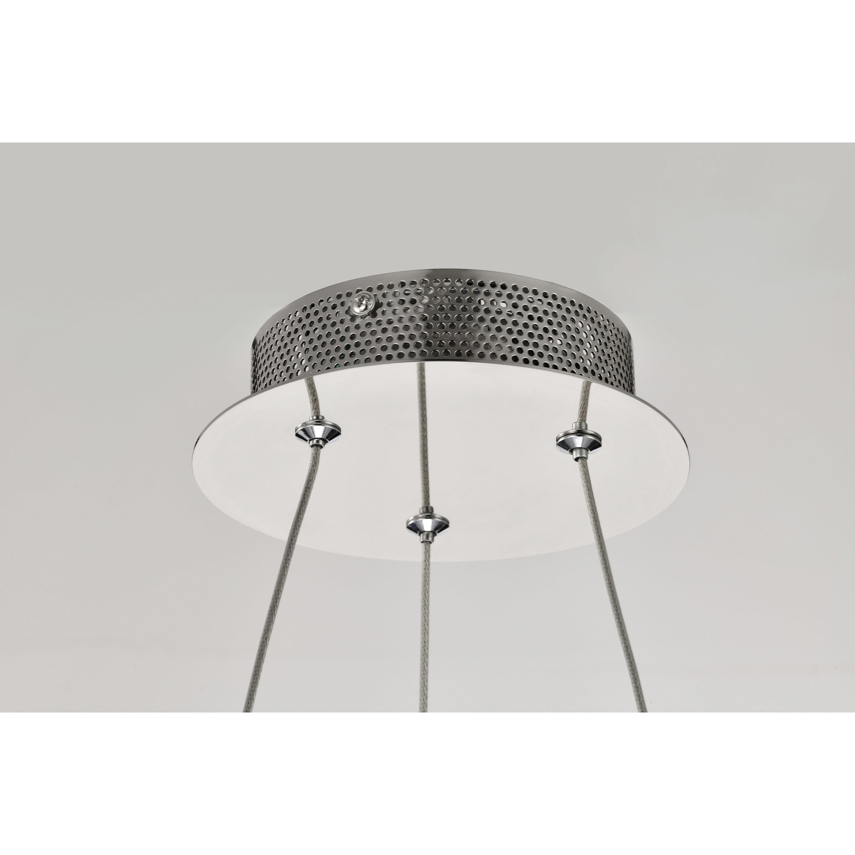 Nova LED 22.88 inch Polished Nickel Pendant Ceiling Light