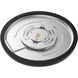 Blink LED 9 inch Black Edge Lit Ceiling Light