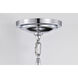 Valdora 1 Light 10.38 inch Polished Nickel Pendant Ceiling Light