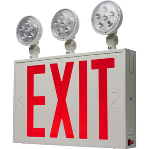 Exit Sign LED 14.56 inch White Exit & Emergency Sign Ceiling Light