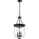 Boliver 3 Light 11.75 inch Matte Black Pendant Ceiling Light