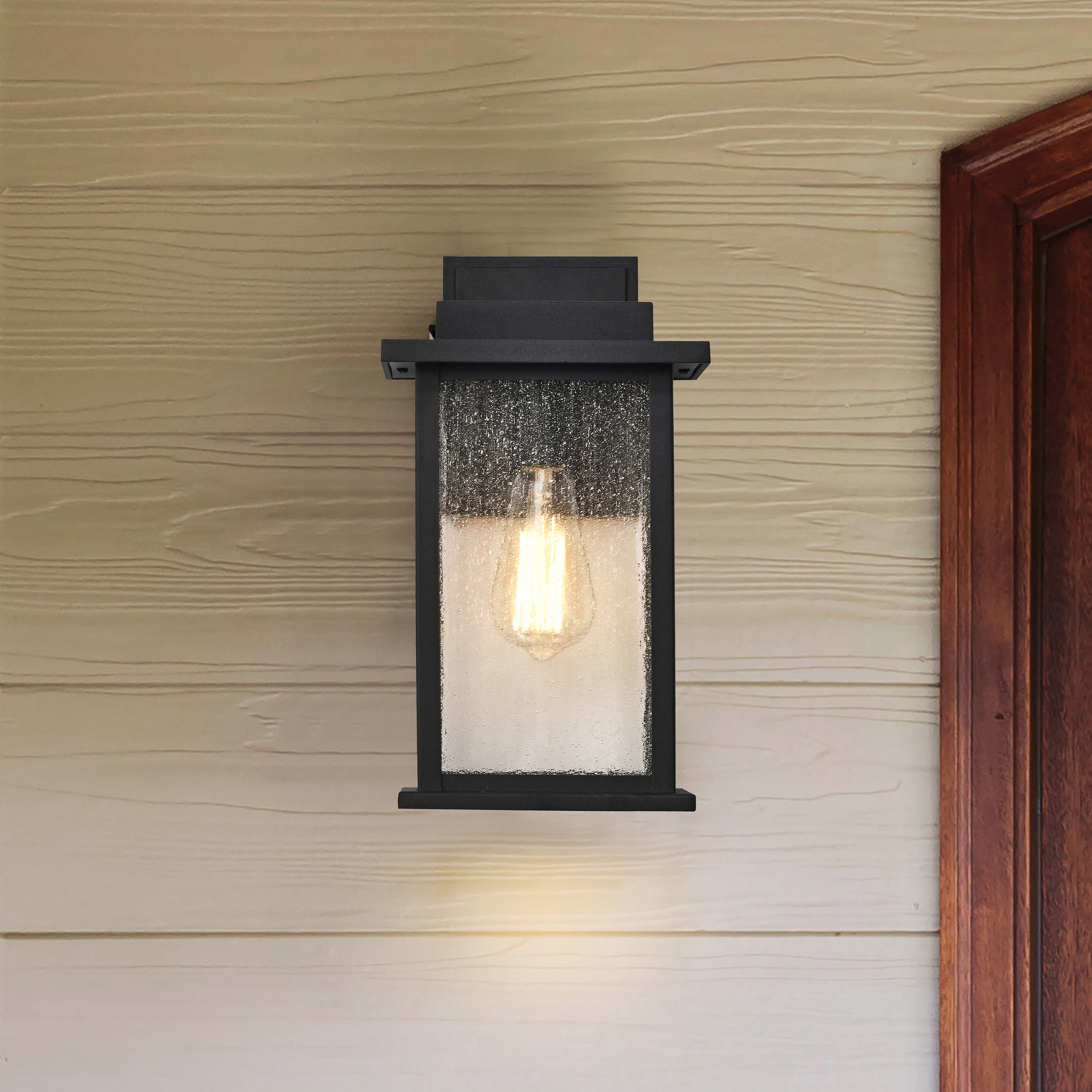 Sullivan 1 Light 13 inch Matte Black Outdoor Wall Sconce
